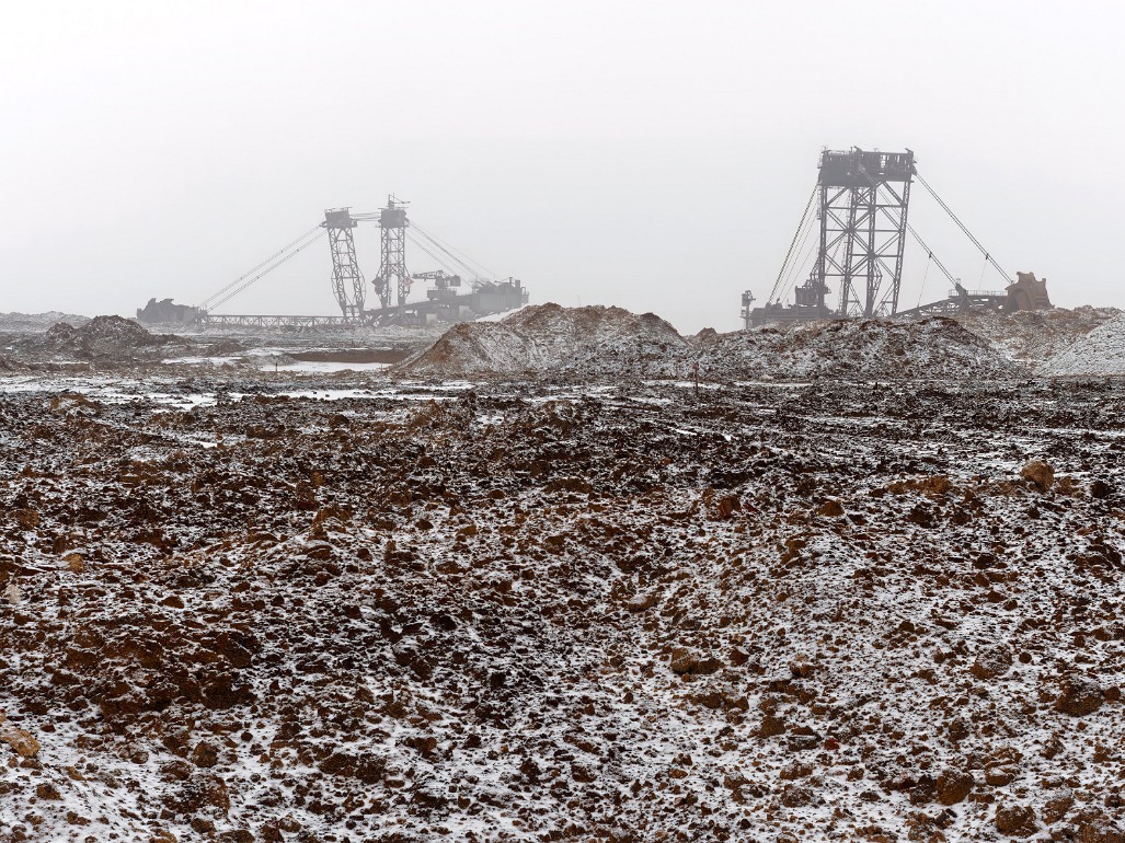 Dörfer , die für den Braunkohletagebau verschwunden sind