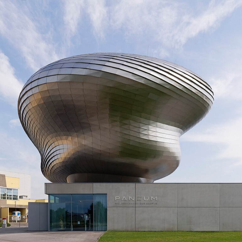 Paneum, Asten Österreich, Architekt Prof. Wolf D. Prix, COOP HIMMELB(L)AU