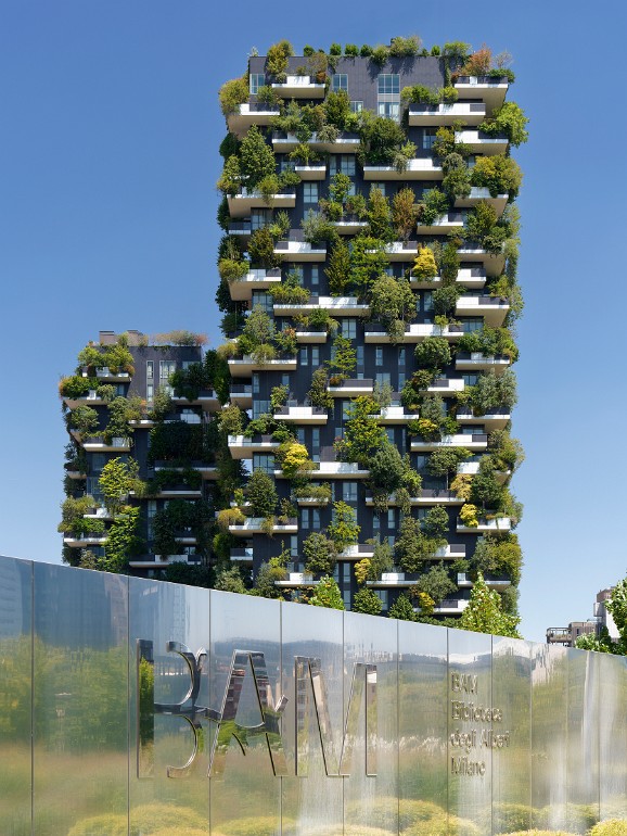 Bosco Verticale Mailand, Italien