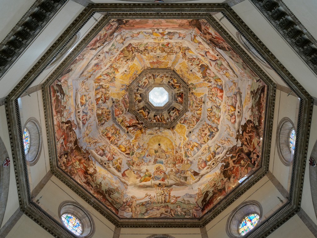 Kuppel in der Kathedrale von Florenz, Italien