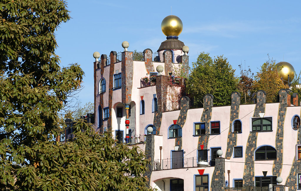 Hundertwassers Grüne Zitadelle von Magdeburg