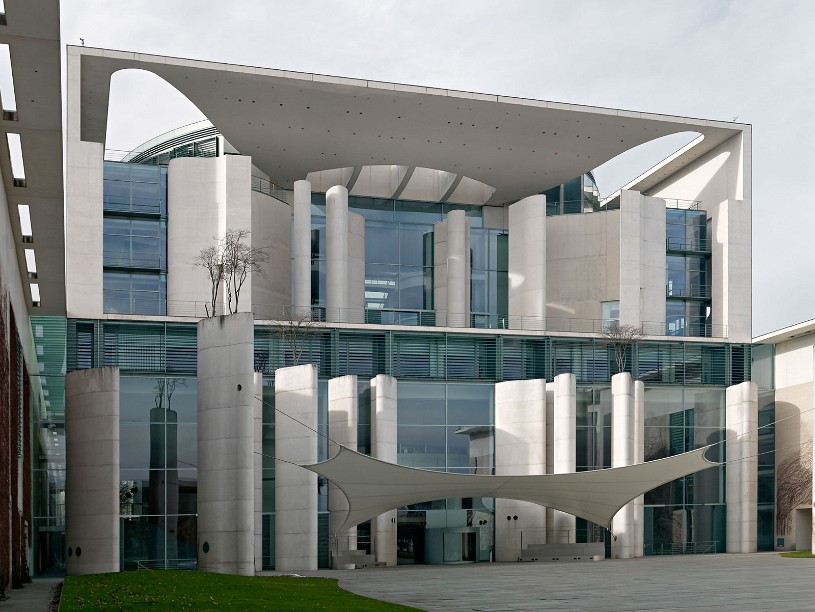 Bundeskanzleramt, Berlin, nach Plänen von Axel Schultes und Charlotte Frank