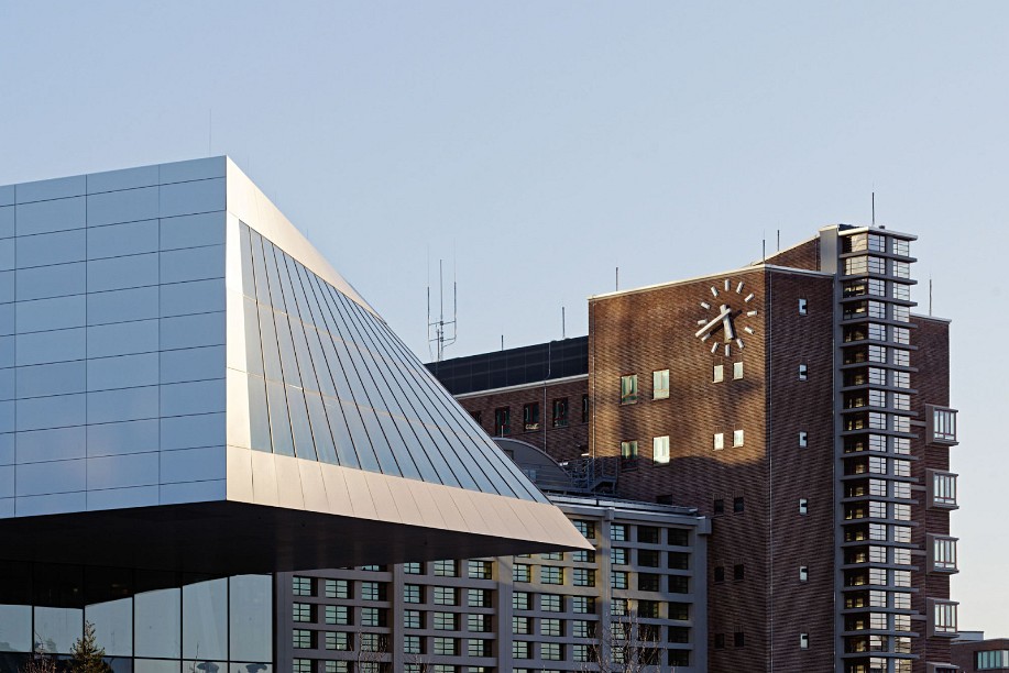 Europäische Zentralbank, Frankfurt, Architekt Wolf D. Prix / Coop Himmelb(l)au