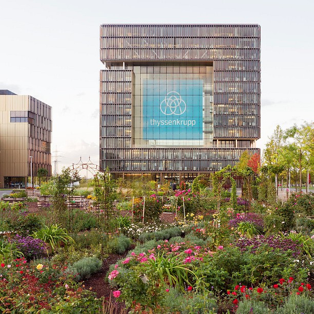 Thyssen Krupp Quartier Q1, Essen, Chaix & Morel et Associés, JSWD Architekten und Partner