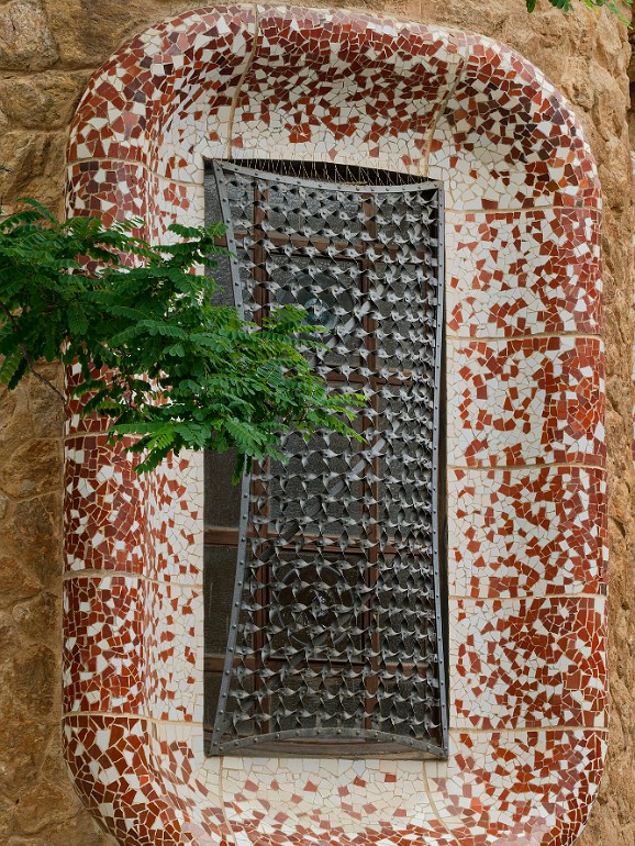 Park Güell Barcelona, Spanien, Architekt Antoni Gaudi