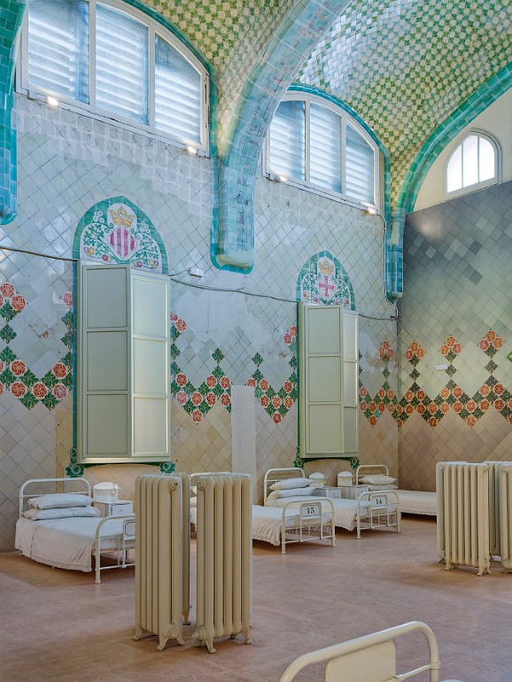 ehemaliges Krankenhaus Sant Pau, Barcelona Spanien