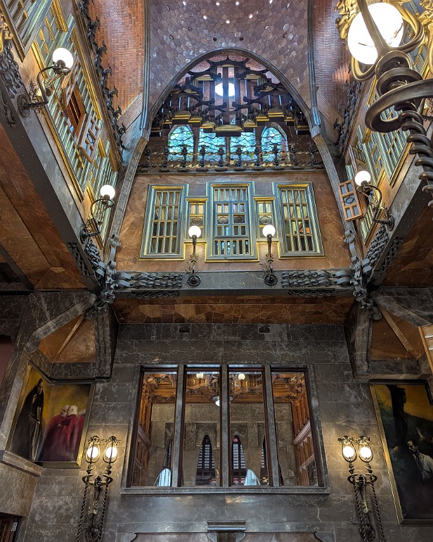 Palacio Güell, Barcelona, Spanien, Architekt Antoni Gaudi