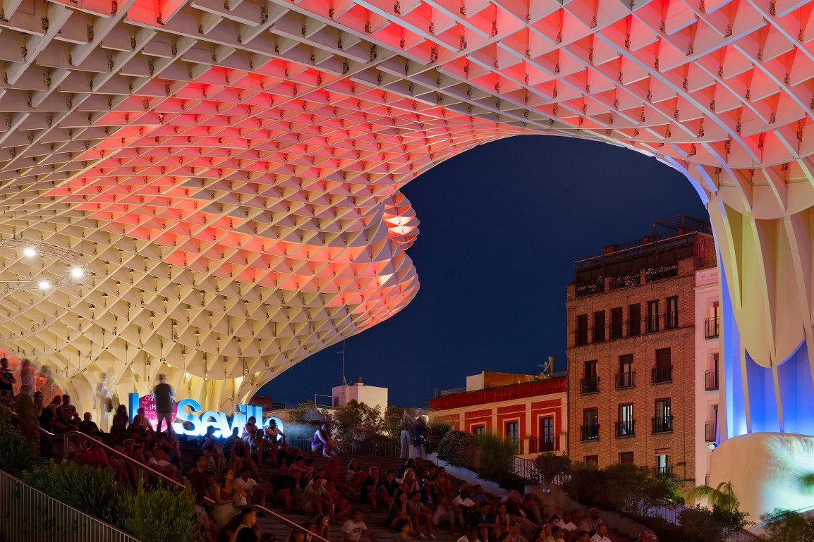 Sevilla, Spanien, Metropol Parasol, Architekt Jürgen Mayer H