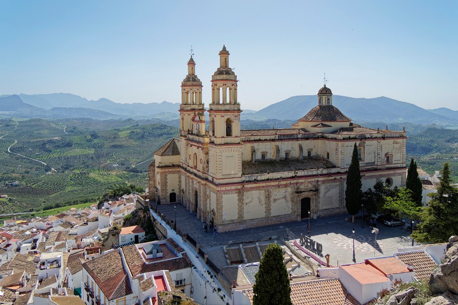 Olvera, Andalusien, Spanien