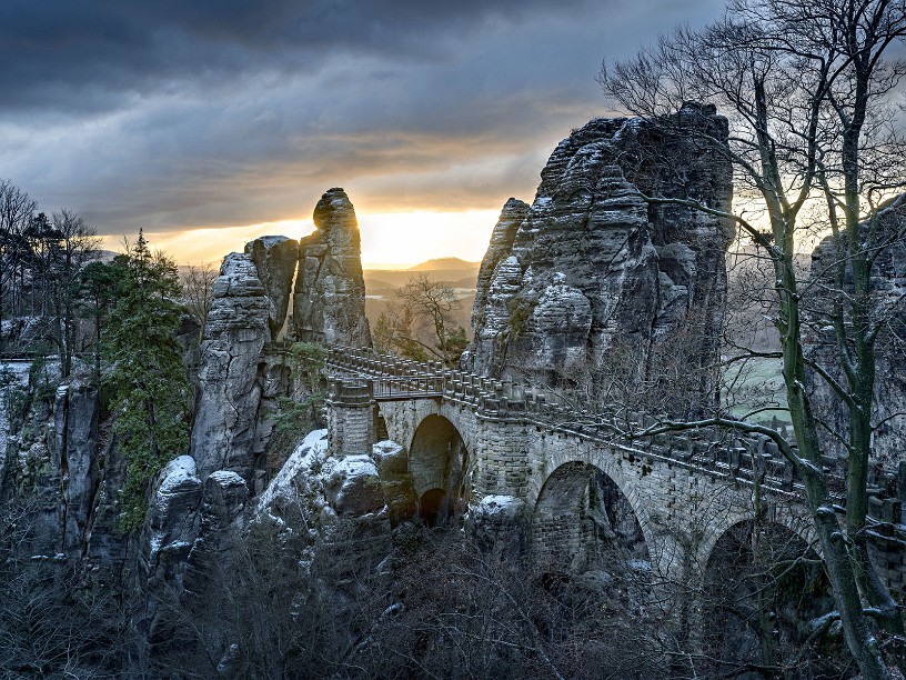 Basteibrücke , Sächsische Schweiz