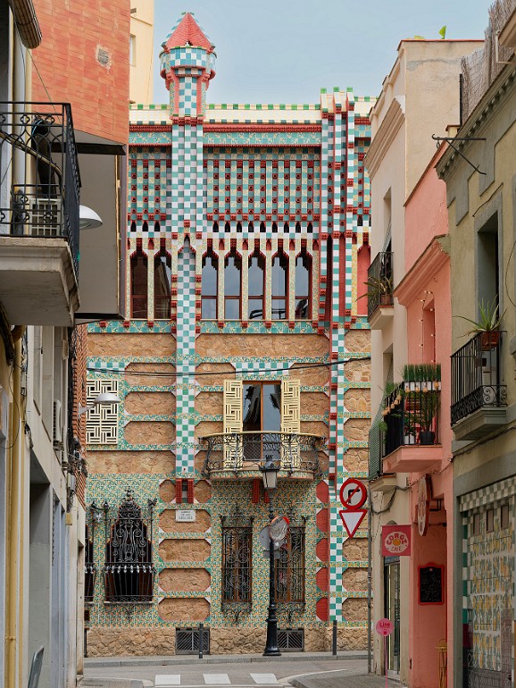 Casa Vicens Barcelona, Spanien, Architekt Antoni Gaudi