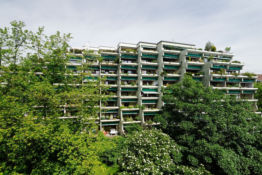 Wohnanlage Münsterpark , Düsseldorf, Architekt Walter Brune