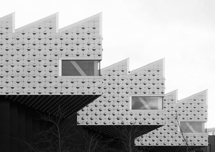 Eemhuis Amersfoort, Niederlande, Bibliothek Het Eemhuis Architekt Michiel Riedijk