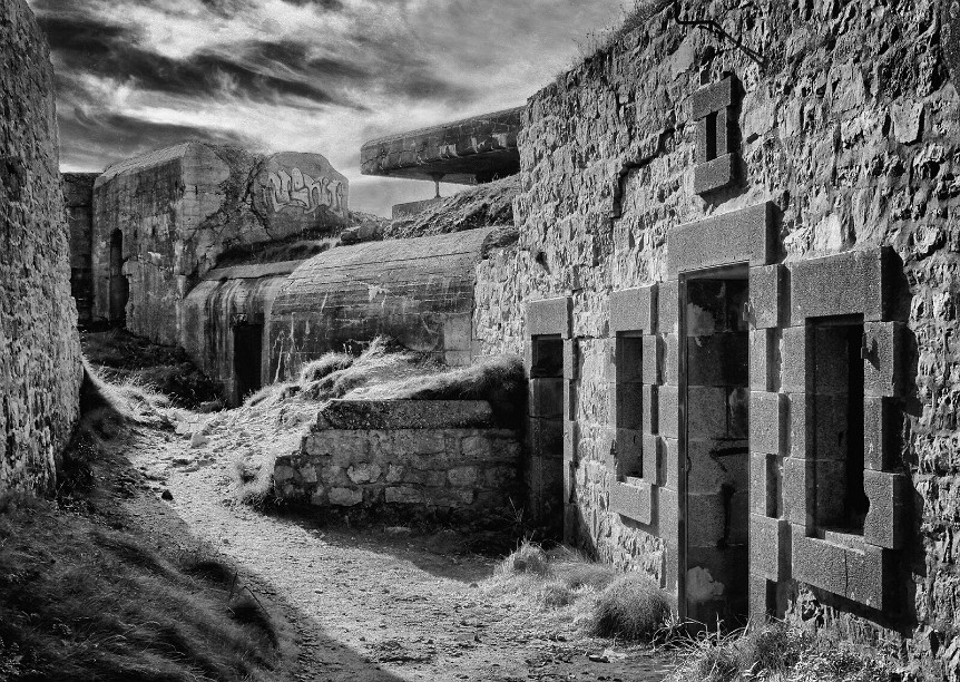 Musée mémorial international de la Bataille de l'Atlantique, Bunkeranlage aus dem 2. Weltkrieg an der französische Atlantikküste