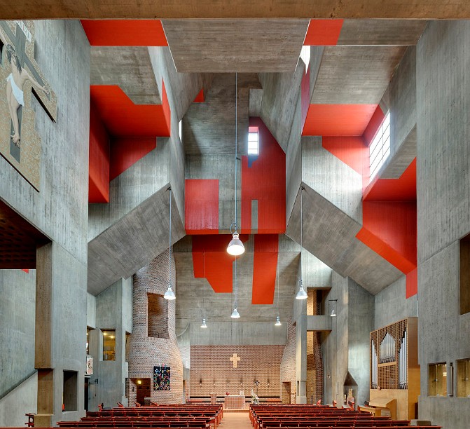 St. Matthäus Düsseldorf, Arch. Gottfried Böhm